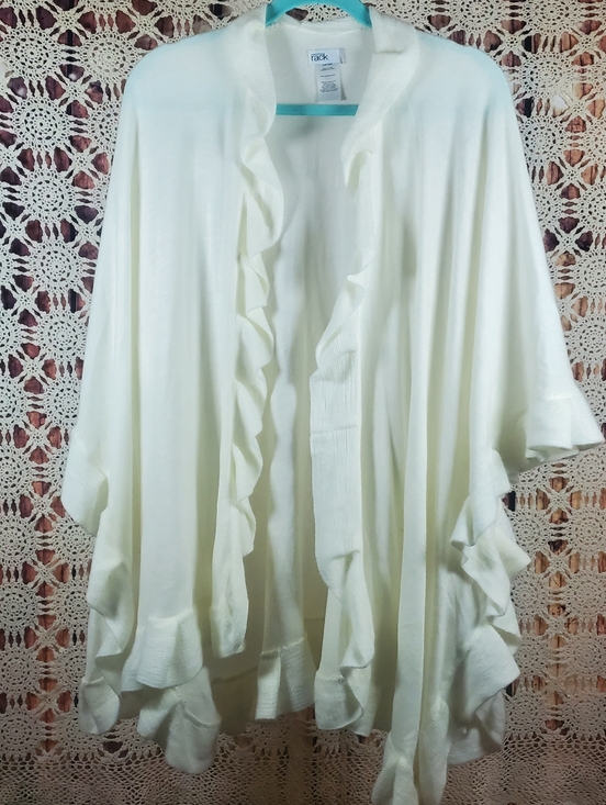 Nordstrom Rack Sweaters - Nordstrom Rack Cream Open-Front Cardigan